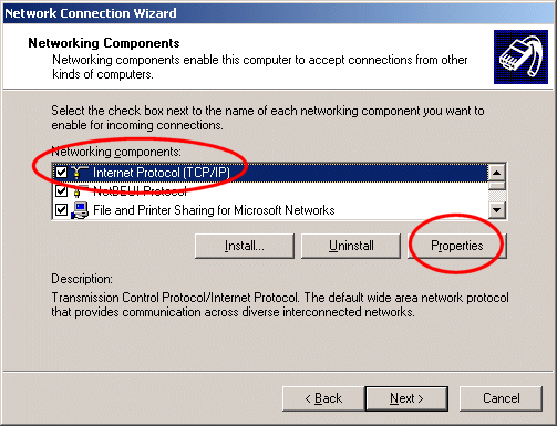 Internet Protocol (TCP/IP) - Properties