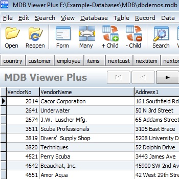 MDB Viewer Plus