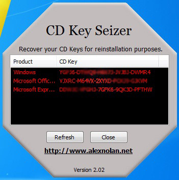 cd key finder windows 10