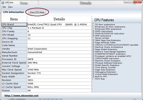 CPU Information